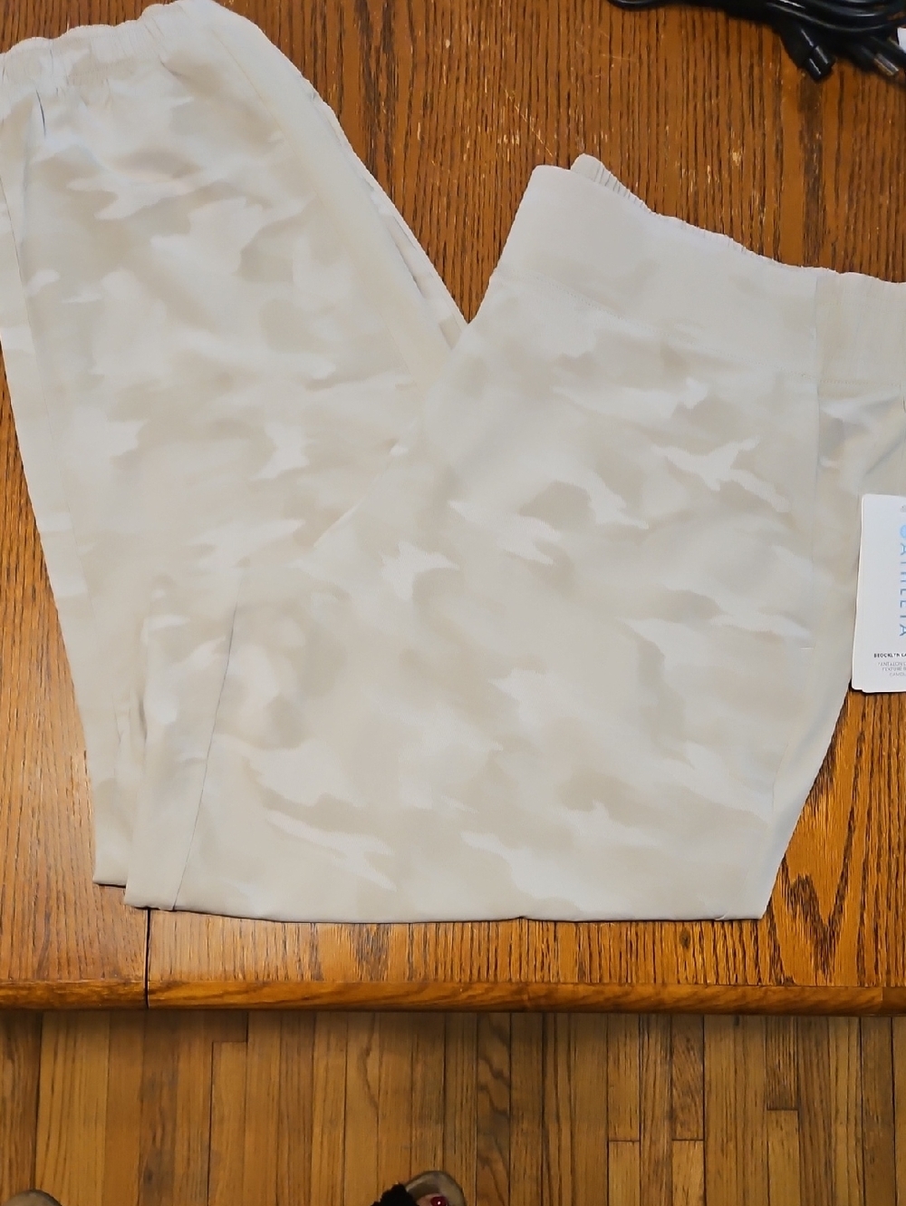 Athleta Brooklyn Camo Joggers in Light Beige